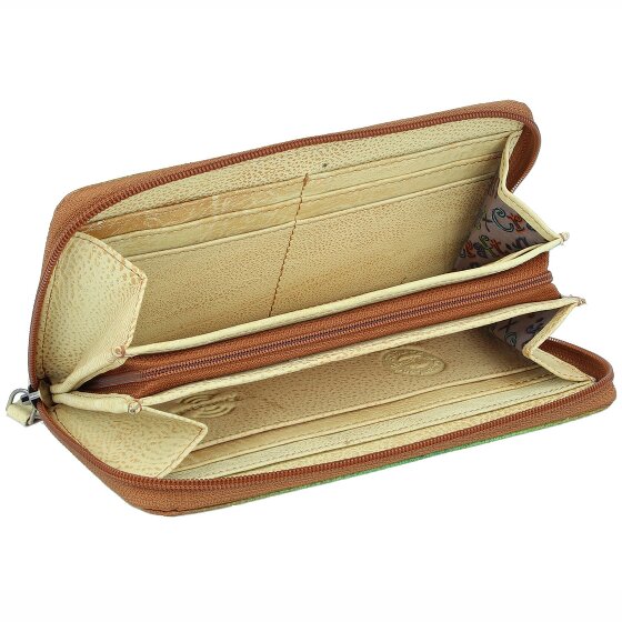 Greenland Nature Art+Craft Wallet RFID Leather 20 cm