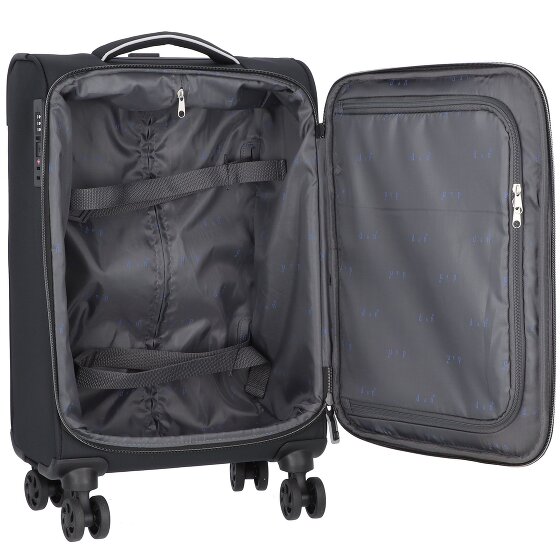 d&n Travel Line 9204 4 kółka Walizka kabinowa 55 cm