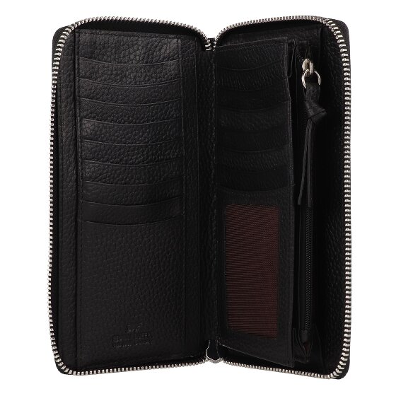Braun Büffel Hanna Portfel Ochrona RFID Skórzany 18.5 cm
