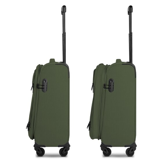 Smartbox Edition 04 4 kółka Walizka kabinowy 56 cm z plisą rozprężną