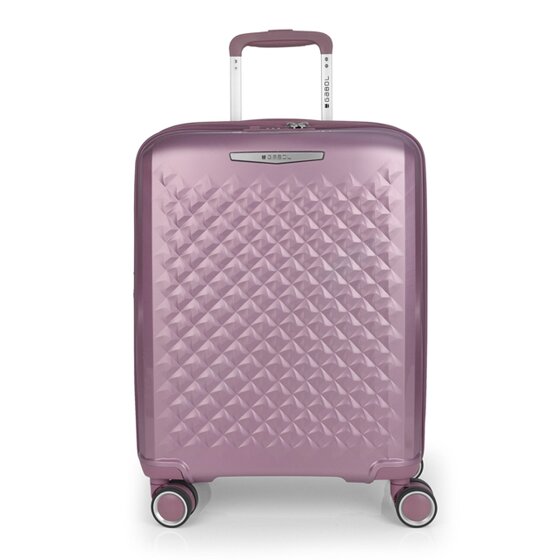 Gabol Queens 4 kółka Walizka kabinowy S 54 cm z plisą rozprężną