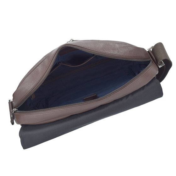 Esquire Sydney Messenger Leather 40 cm przegroda na laptopa
