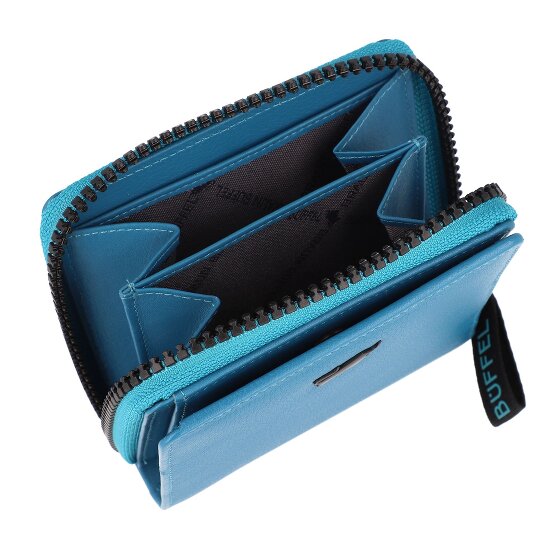 Braun Büffel Capri Portfel Ochrona RFID Skórzany 11 cm