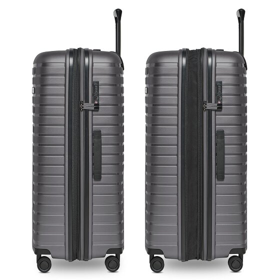 Pactastic Collection 04 THE LARGE + 4 kółka Walizka L 75 cm z plisą rozprężną