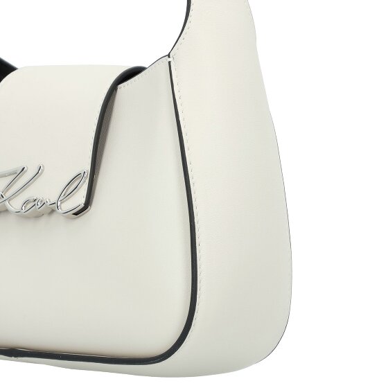 Karl Lagerfeld Signature Torba na ramię Skórzany 24 cm