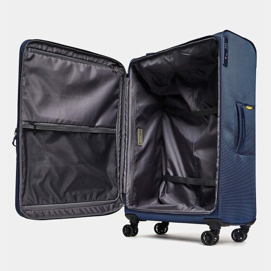 Mandarina Duck Zephyr 4 kółka Walizka L 78 cm z plisą rozprężną