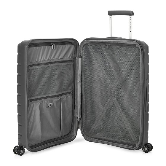 Roncato B-Flying Move 4 kółka Walizka 68 cm z plisą rozprężną