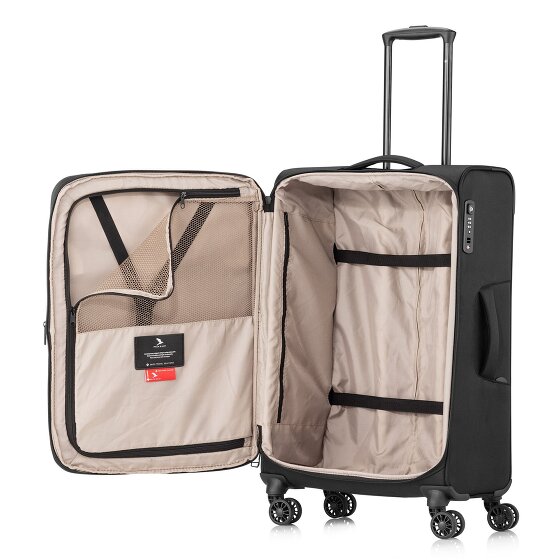 Pack Easy GoUp 4 kółka Walizka M 65 cm z plisą rozprężną