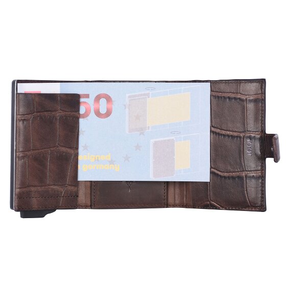 Joop! Fano C-Three Etui na karty kredytowe Ochrona RFID Skórzany 7 cm