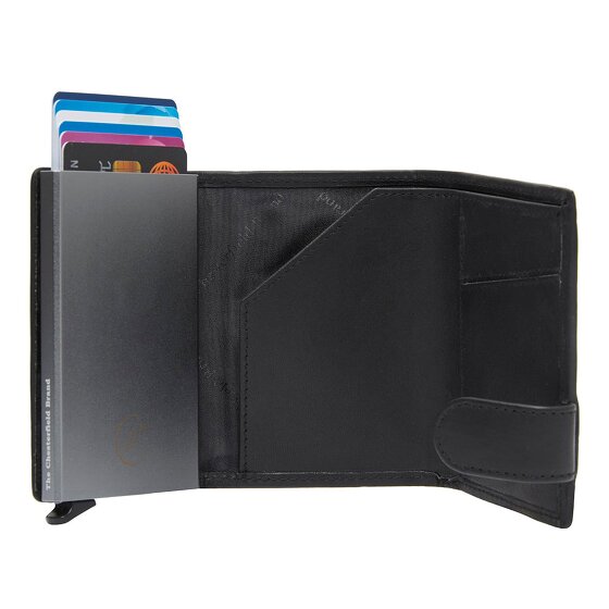 The Chesterfield Brand Delsbo Portfel Ochrona RFID Skórzany 7.5 cm