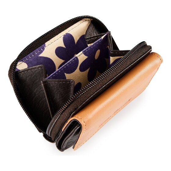 Greenburry Nappa Portfel Ochrona RFID Skórzany 11 cm