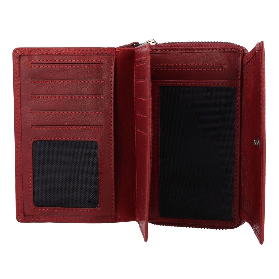 Jack Kinsky Montreal Portfel Ochrona RFID Skórzany 13.5 cm