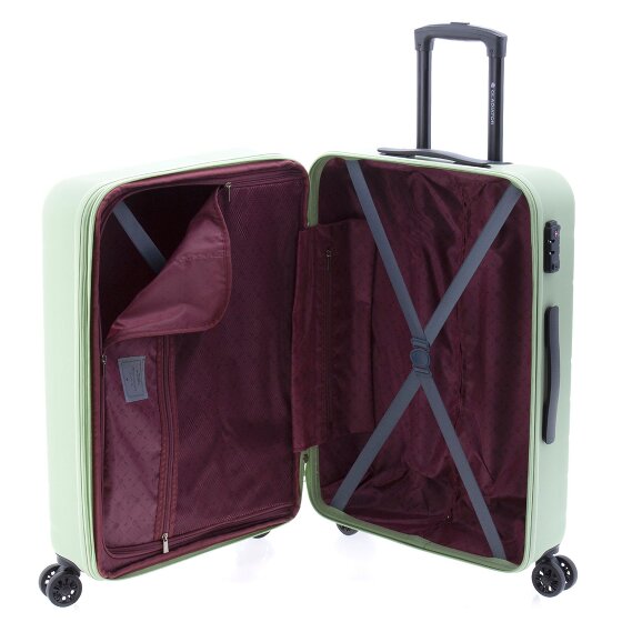 Gladiator 4300 4 kółka Walizka 65 cm z plisą rozprężną