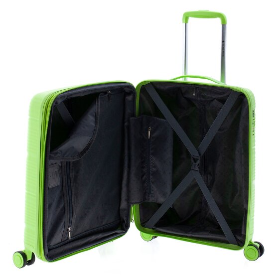 Gladiator 0800 4 kółka Walizka kabinowy 55 cm z plisą rozprężną