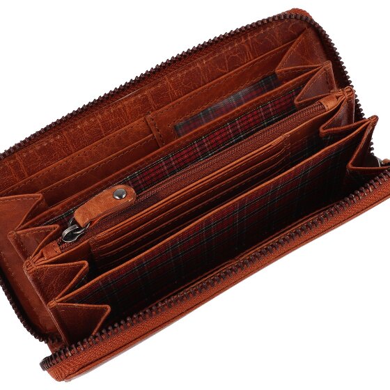 Greenburry House of Norway Portfel Ochrona RFID Skóra 19 cm