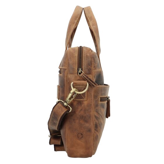 Greenburry Vintage Teczka Skórzany 38 cm Komora na laptopa