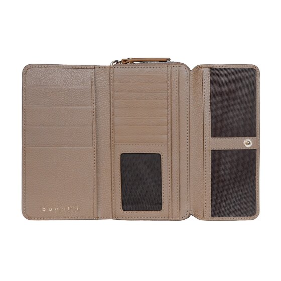 bugatti Emilia Portfel Ochrona RFID Skórzany 11 cm