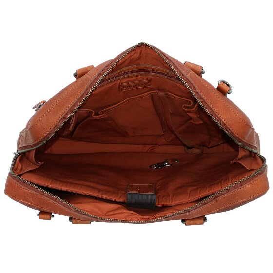 Burkely Antique Avery Briefcase Leather 38 cm Komora na laptopa