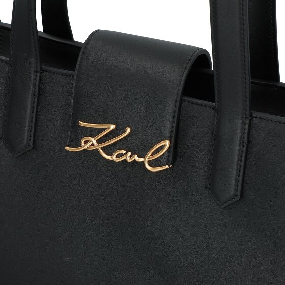 Karl Lagerfeld Skuare Shopper Bag Skórzany 34 cm