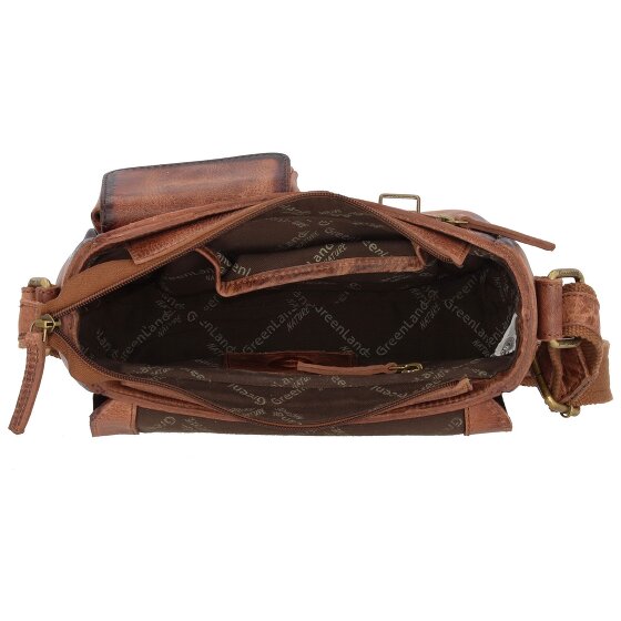 Greenland Nature Mascu & Line Skórzana torba na ramię 23 cm