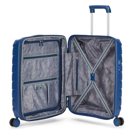 Roncato Skyline 2.0 4 kółka Walizka kabinowy 55 cm z plisą rozprężną