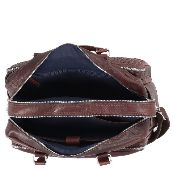 bugatti Woven Briefcase Leather 48 cm