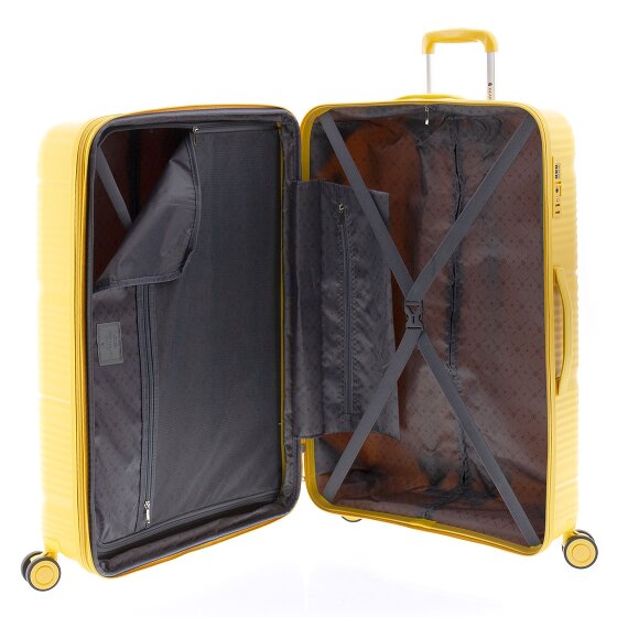 Gladiator 0800 4 kółka Walizka 76 cm z plisą rozprężną