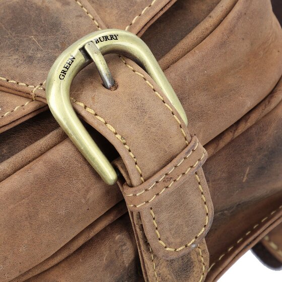 Greenburry Vintage Torba na ramię skórzana 16 cm