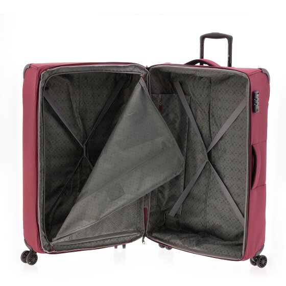 Gladiator 4700 4 kółka Walizka 76 cm z plisą rozprężną