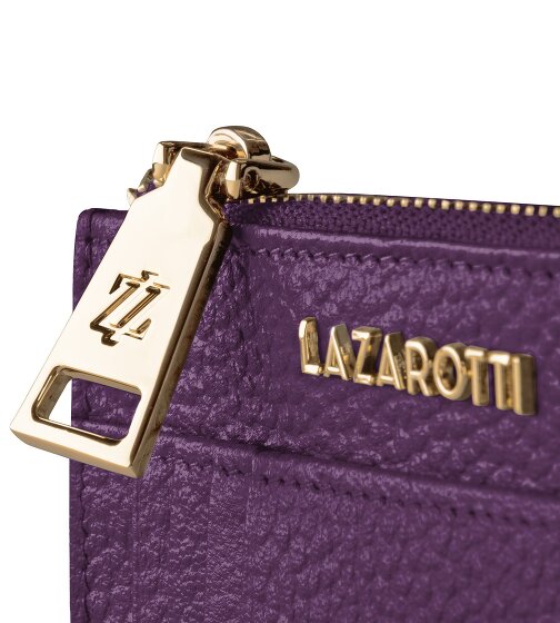 Lazarotti Skórzane etui na klucze Bologna Skórzane etui na klucze 11,5 cm z przegródką na przywieszkę powietrzną