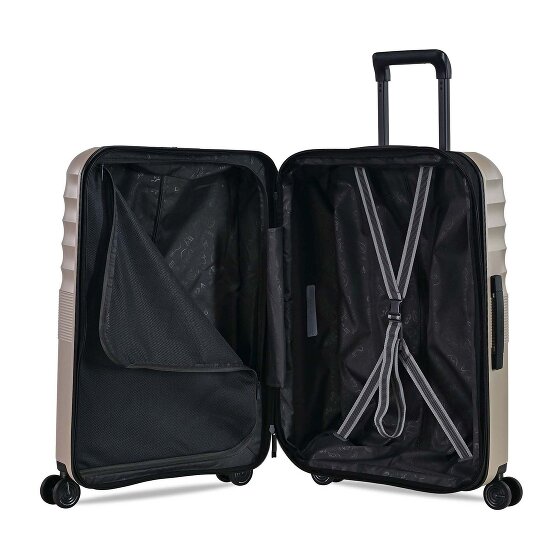 Eminent Dandelion 4 kółka Walizka kabinowy S 40 cm z plisą rozprężną