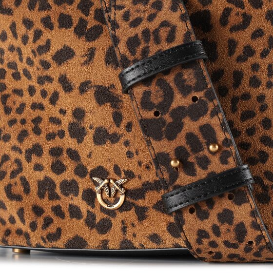 PINKO Secchiello Torba Skórzany 20 cm