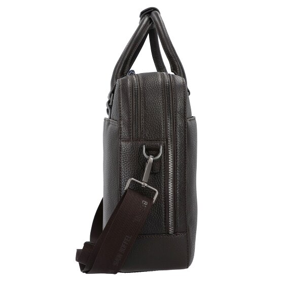 Braun Büffel Novara Teczka Skórzany 42 cm Komora na laptopa