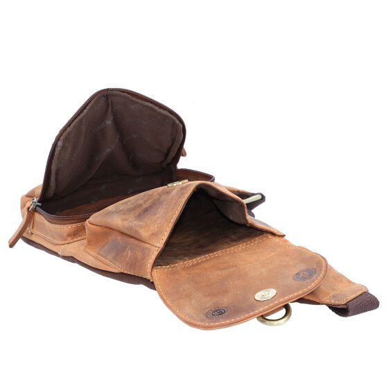 Greenburry Vintage Torba na ramię skórzana 26 cm