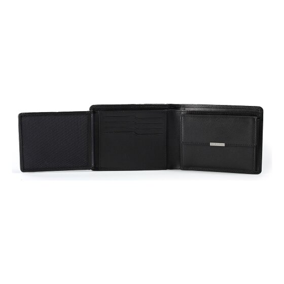Braun Büffel Golf 3.0 Portfel Ochrona RFID Skórzany 12 cm