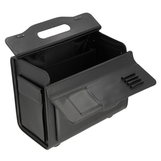 Dermata 2 kółka Walizka z pilotem 40 cm