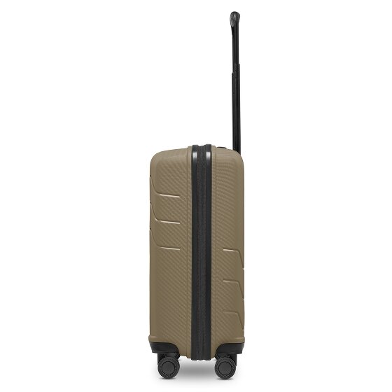 Redolz Essentials 17 4-kołowy wózek kabinowy 55 cm z miękką kieszenią na laptopa