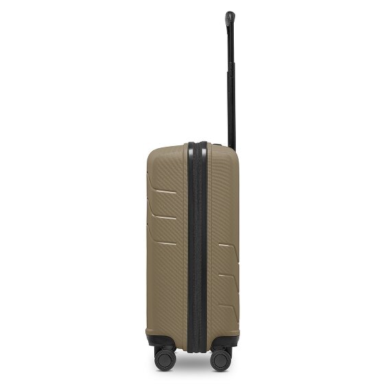 Redolz Essentials 17 4-kołowy wózek kabinowy 55 cm z miękką kieszenią na laptopa