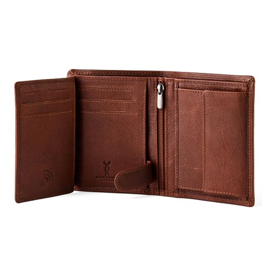 Jack Kinsky Porto 100 Portfel Ochrona RFID Skórzany 10 cm