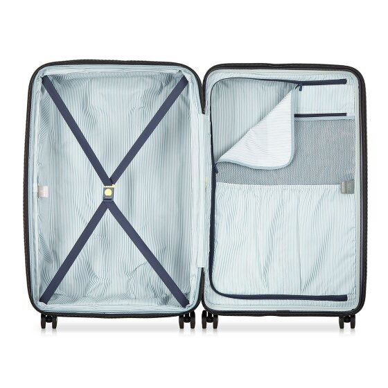 Delsey Paris Longitude 4 kółka Walizka 81 cm z plisą rozprężną