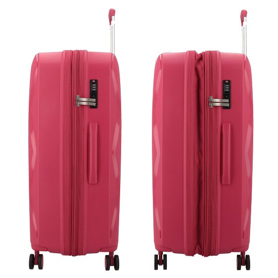 Gabol Infinity 4 kółka Walizka L 75 cm z plisą rozprężną