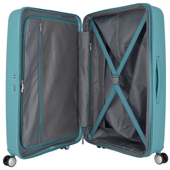 American Tourister Soundbox 4 kółka Walizka 77 cm z plisą rozprężną