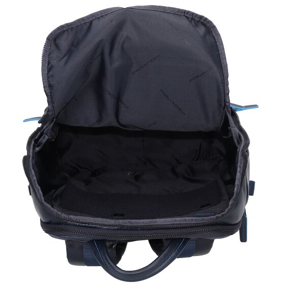 Piquadro Blue Square Revamp Backpack RFID Leather 42 cm Laptop Compartment
