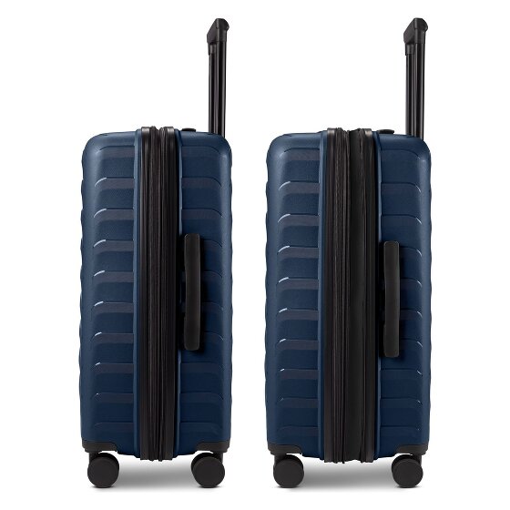 d&n Toronto 4 kółka Walizka M 65 cm z funkcją poszerzenia
