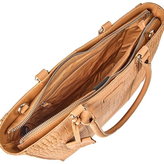 Burkely Cool Colbie Shopper Bag Skórzany 35 cm Komora na laptopa