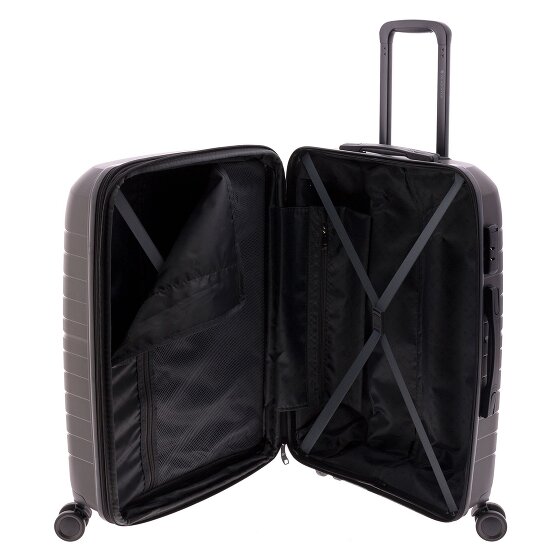 Gladiator 3400 4 kółka Walizka M 67 cm z plisą rozprężną