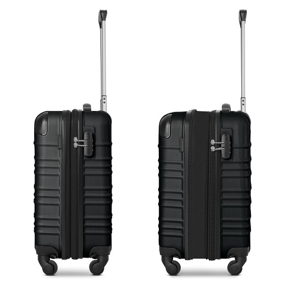 Wenger Amplar Evo 4 kółka Walizka kabinowy S 53 cm z plisą rozprężną