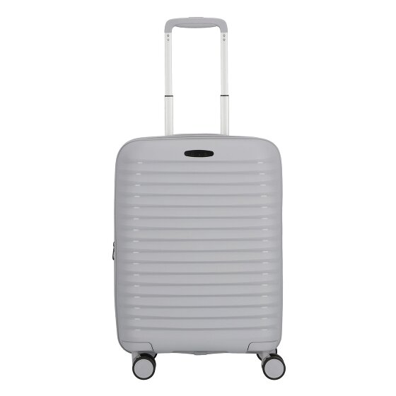 d&n Travel Line 4500 4 kółka Walizka kabinowy S 55 cm z plisą rozprężną