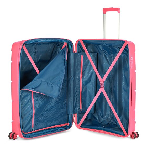 MODO by Roncato Starlight 3.0 4 kółka Walizka 66 cm z plisą rozprężną