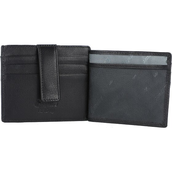 Esquire Skórzane etui na karty kredytowe Oslo RFID 9,5 cm